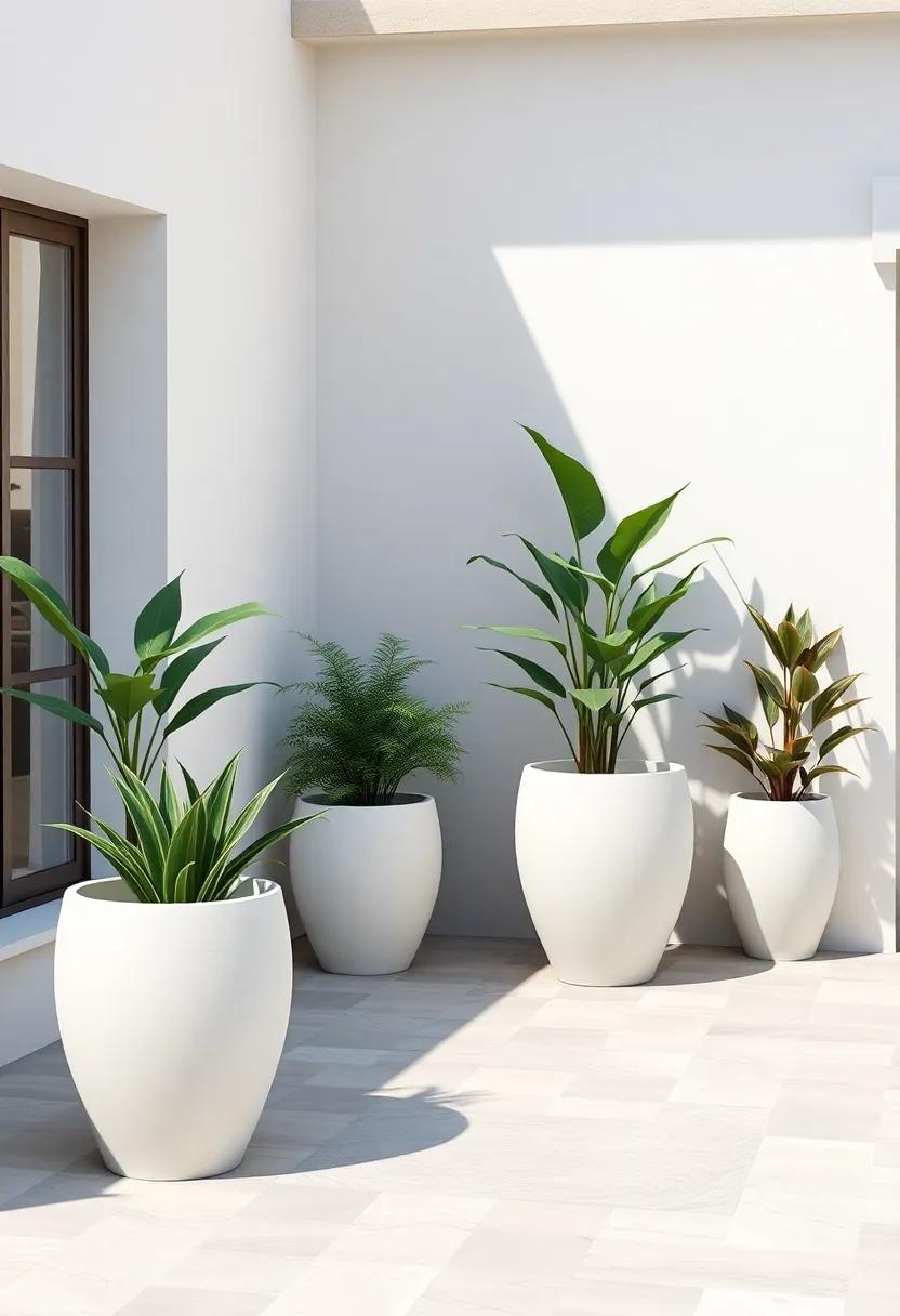 Add a Touch‍ of Elegance with⁤ Sophisticated Ceramic ⁢Planters for ⁣Your Patio