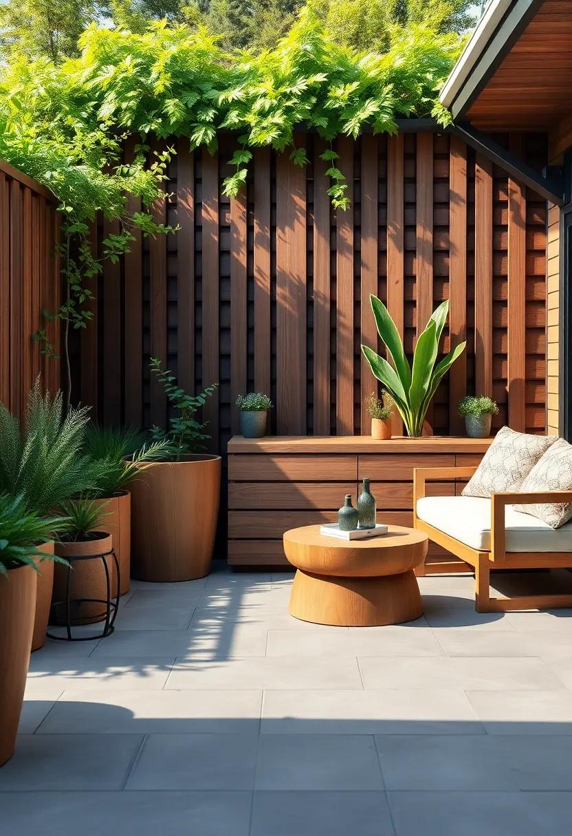 Craft ​a cozy atmosphere​ with Warm Wooden Planters ‍and ⁢Natural​ Accents
