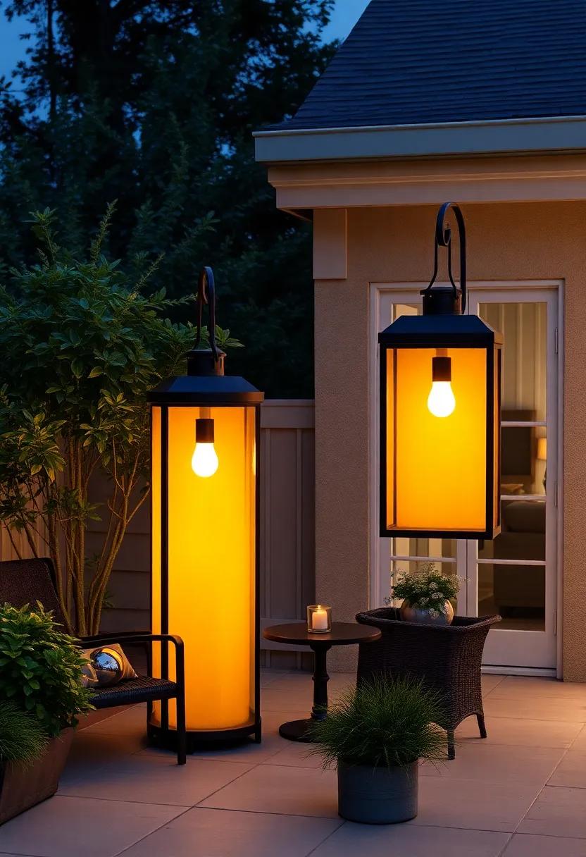 Creating Focal Points with Oversized⁣ Lanterns in Your Garden