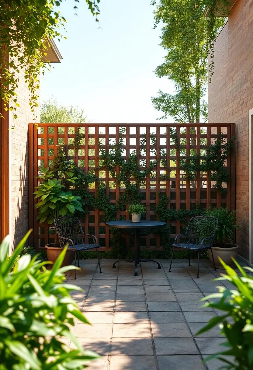 Recycled Materials: Get creative with sustainability by​ crafting lattice screens from ⁢reclaimed wood, pallets, or old fencing ⁤for ‍an eco-friendly option