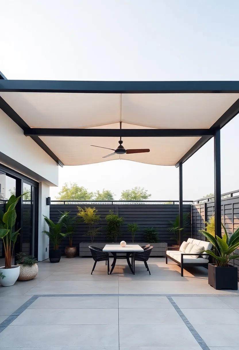 The Aesthetic Appeal of Retractable Roofs in Modern⁣ Patios