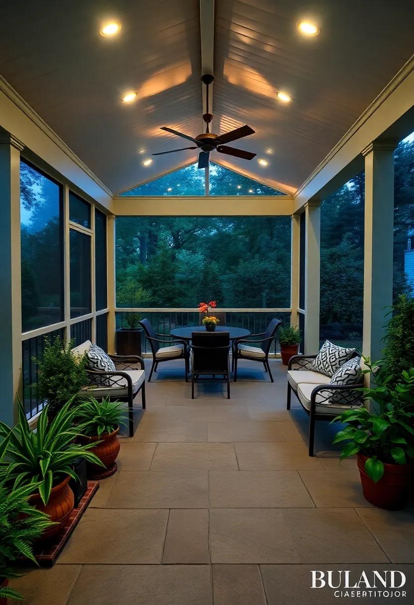 Adding Ambient ⁤Lighting to Set the Perfect Mood for Evening Gatherings