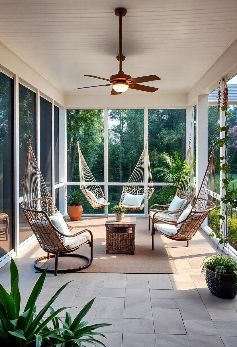 Designing a Relaxation Nook With Hammocks or Lounge Chairs for Leisure