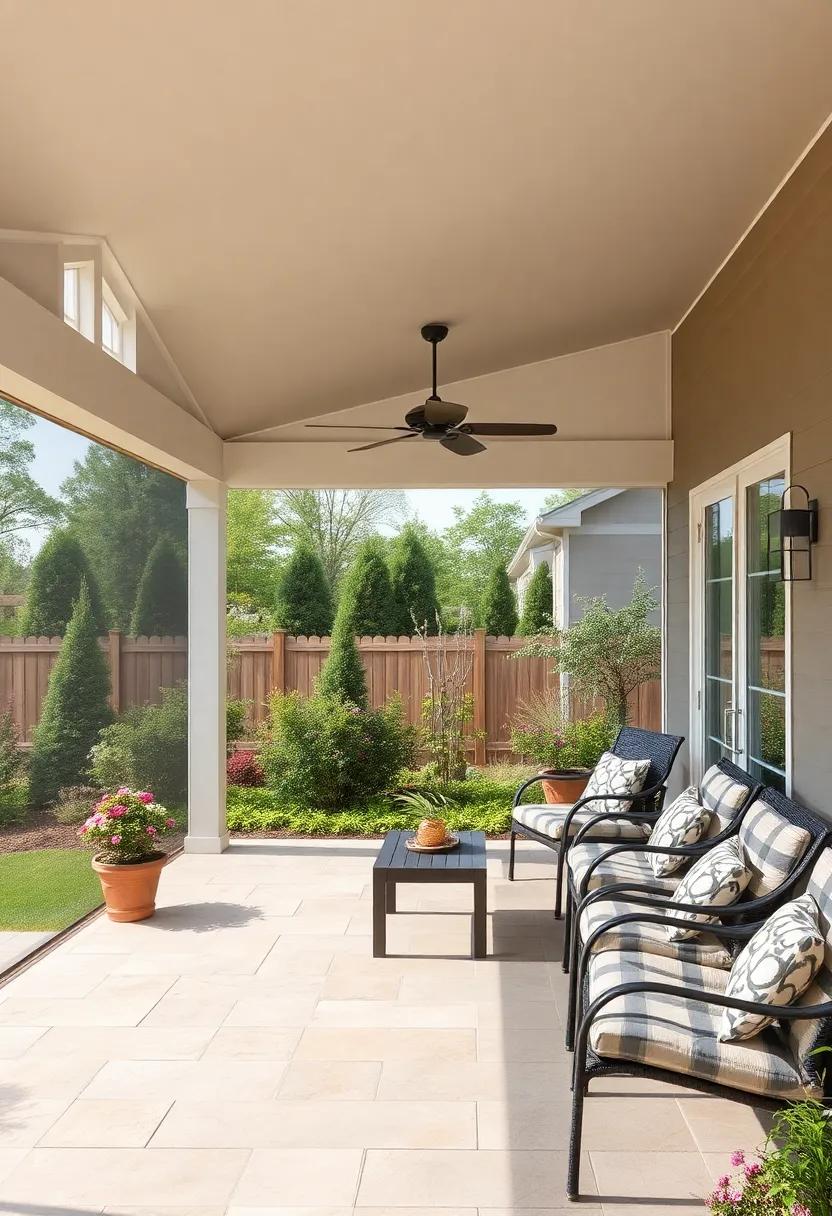 Incorporating Windbreaks to Ensure⁤ Comfort in Your Outdoor Oasis