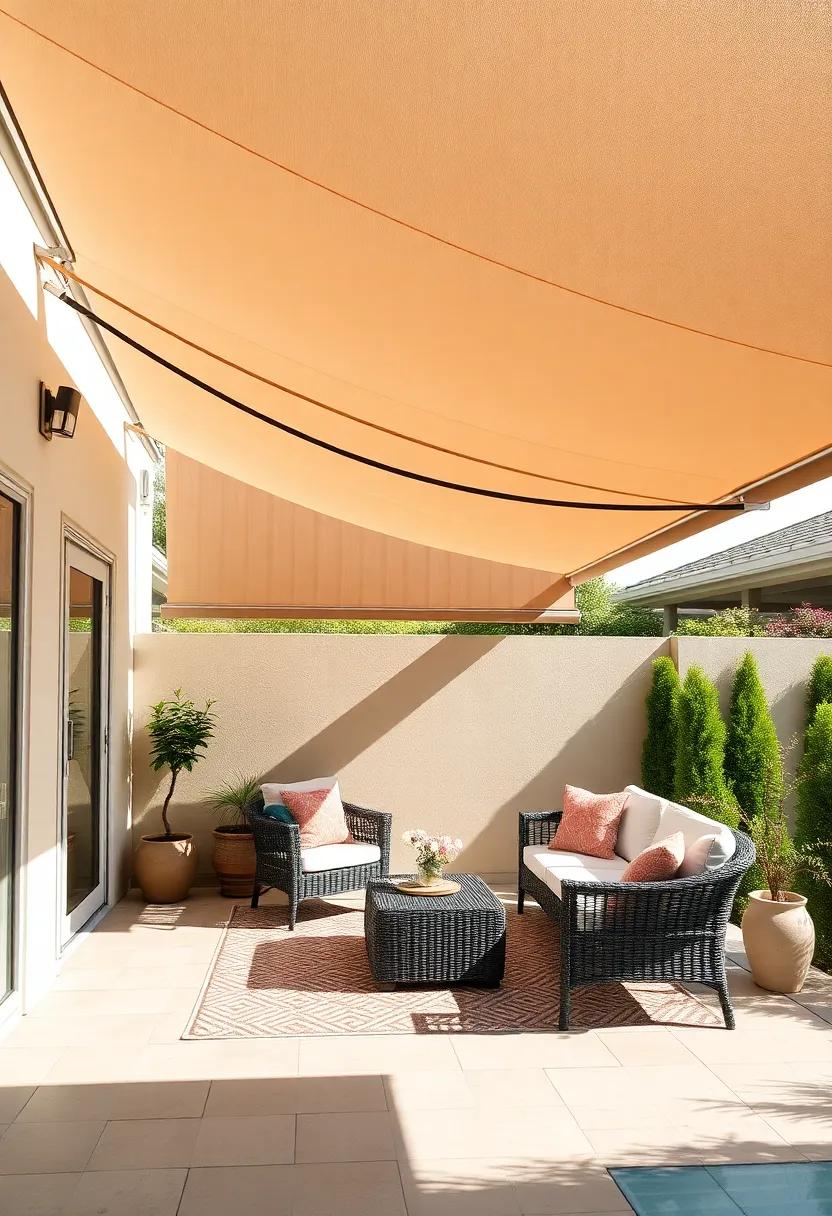 Create a Cozy Outdoor Retreat ​under the Shade ⁣of Retractable Awnings