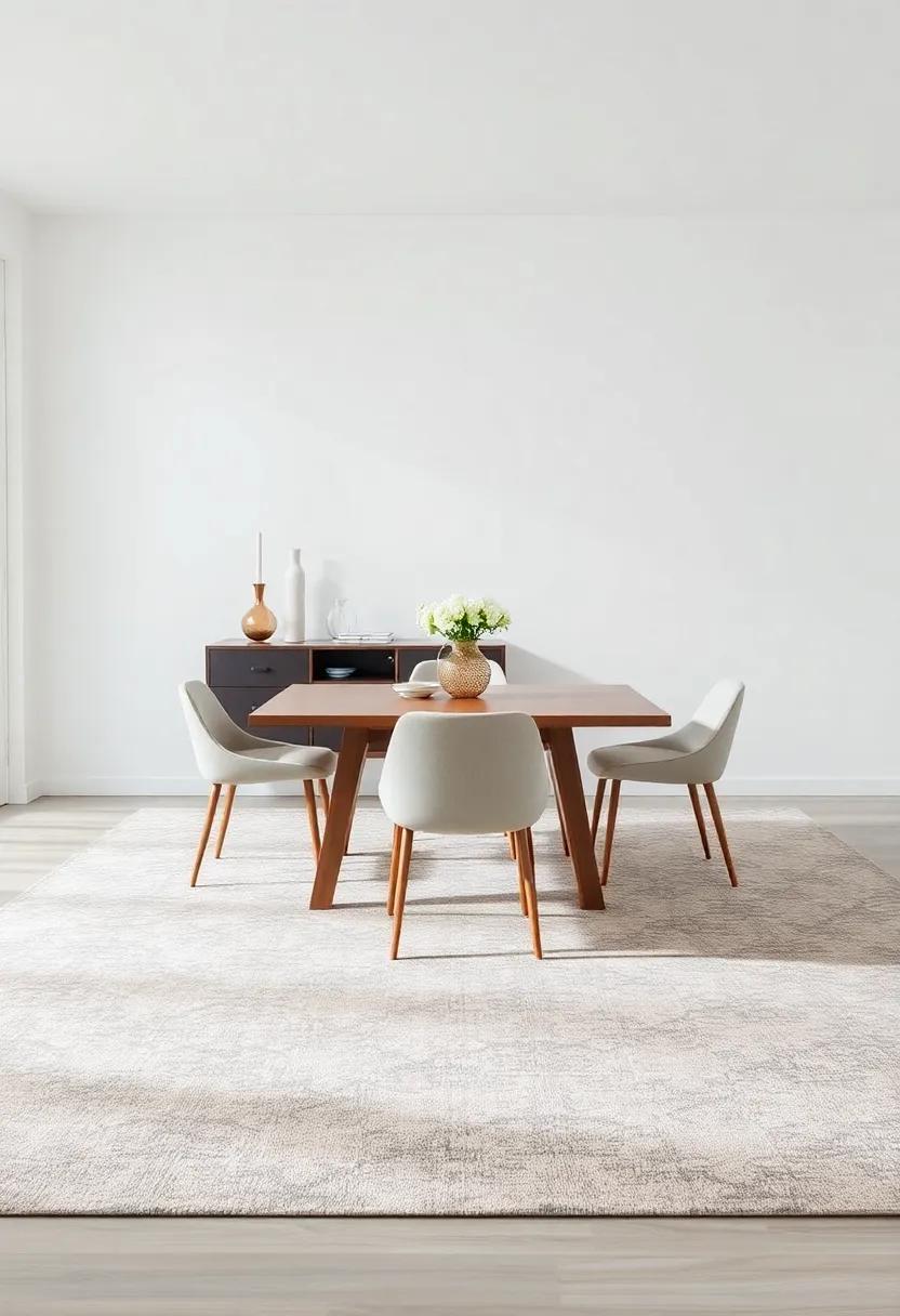 The Best⁢ Materials for Stylish⁣ and functional Dining‌ Rugs