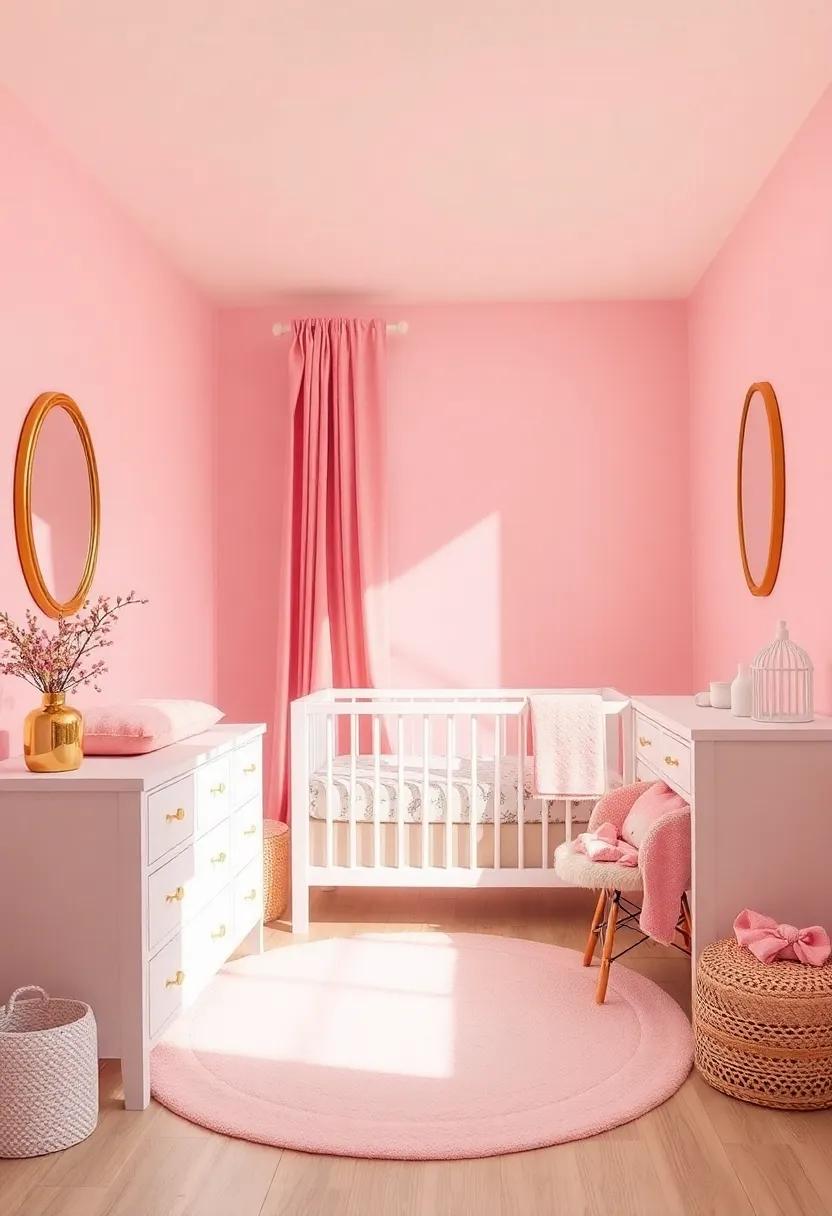 Delightful Color Combinations Blending Shades of ‌Pink and Gold ⁤for‍ a Harmonious look