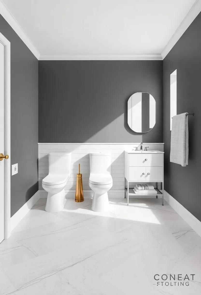 Creating‍ Contrast:⁤ Pairing⁢ Flooring‍ with Your Powder Room Decor