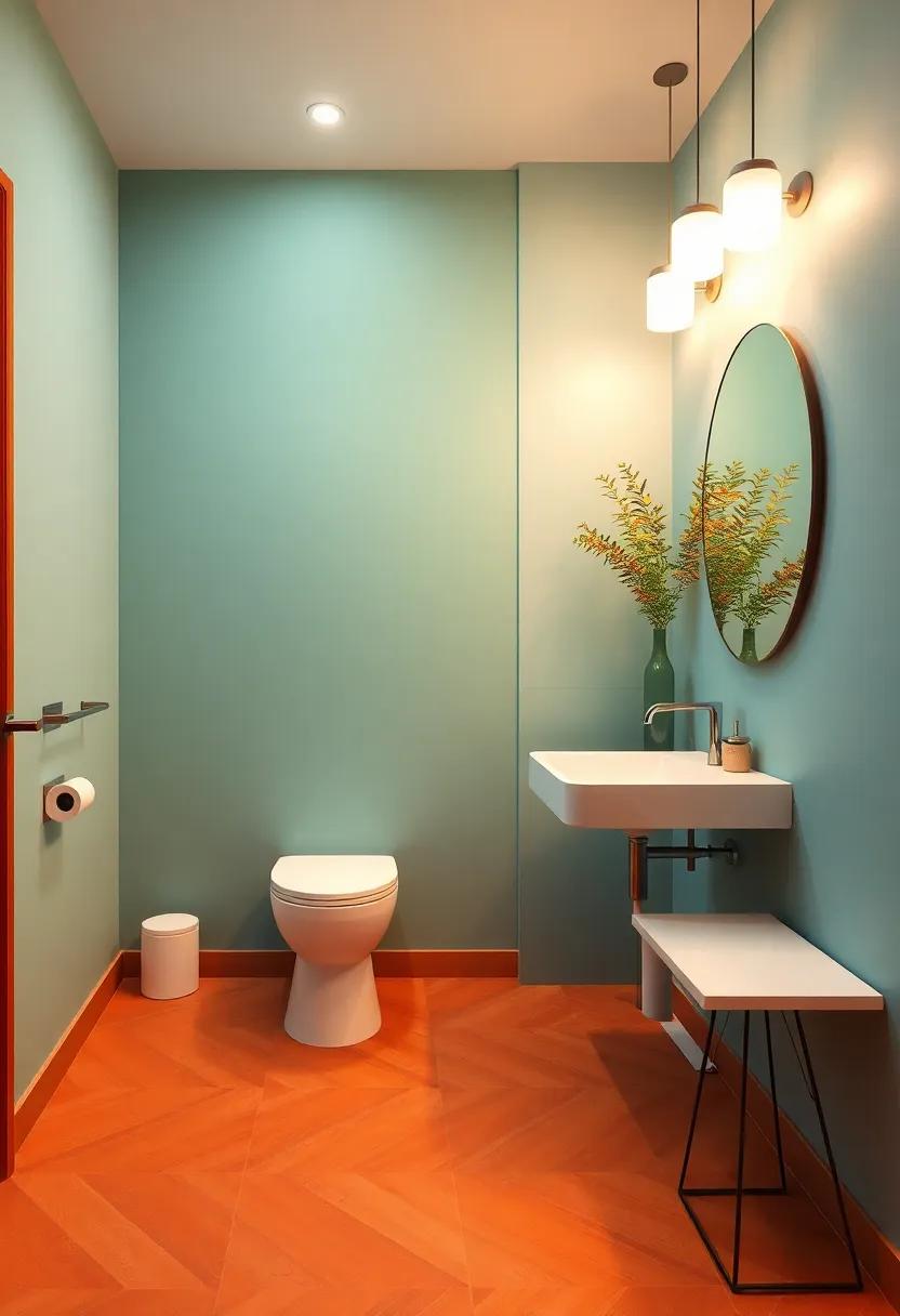 The Impact of Flooring Color on Overall Powder Room Ambience