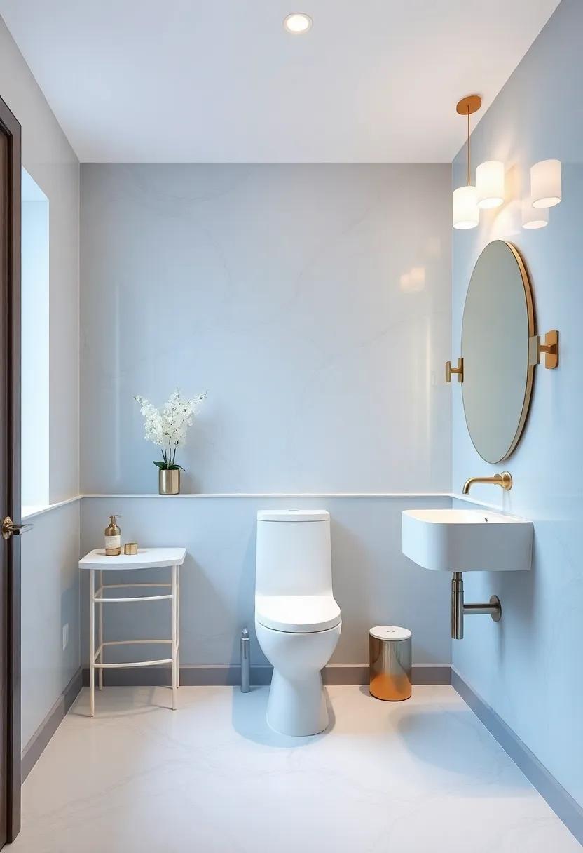 Luxury Vinyl: The ​Modern Twist for Chic Powder Rooms