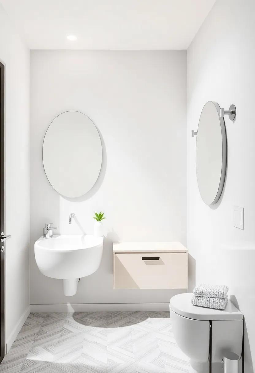 Wall-Mounted Sinks ⁢for a Sleek, contemporary Look
