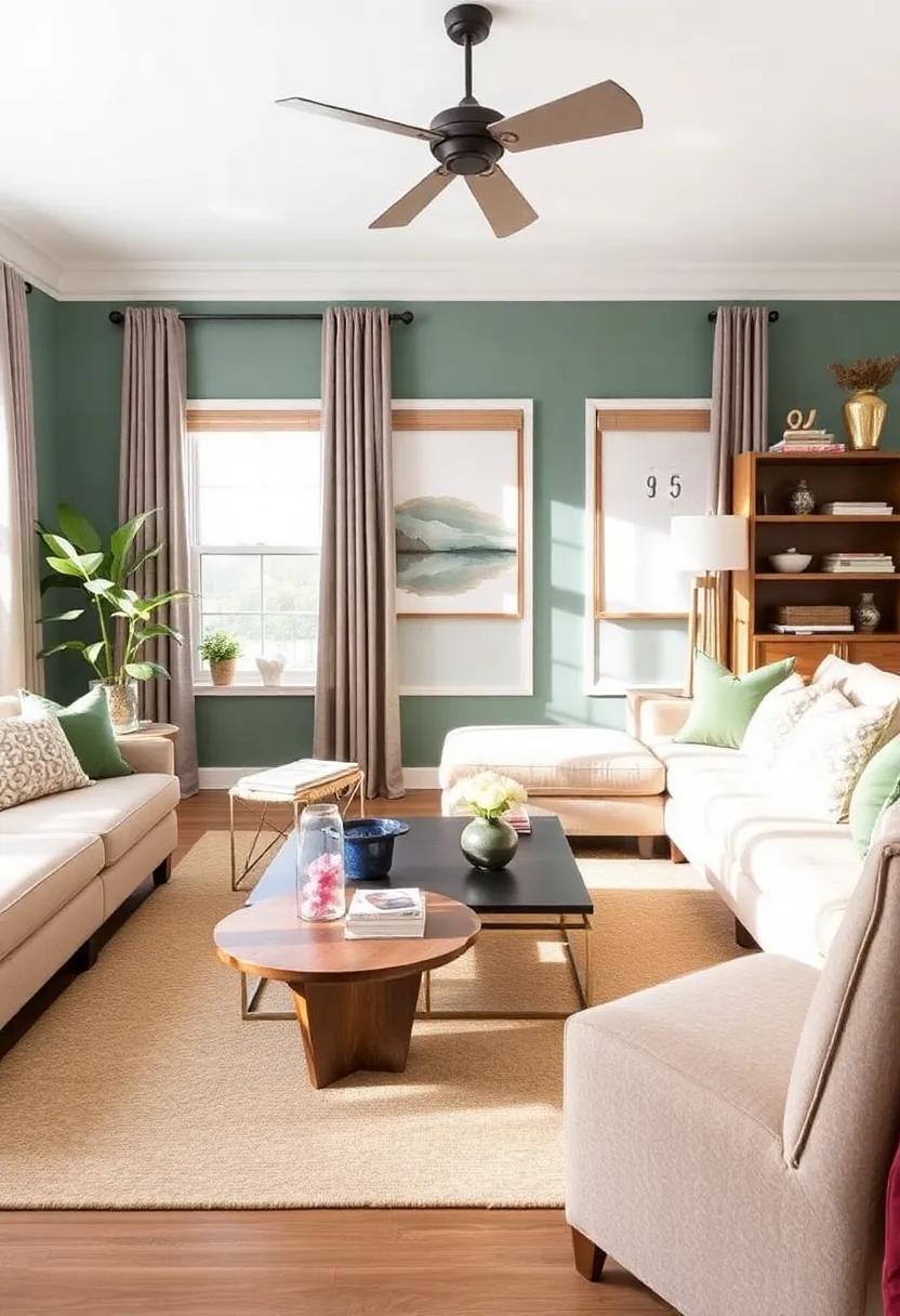 Embracing Minimalism with a Fresh ​Take on Living Room decor