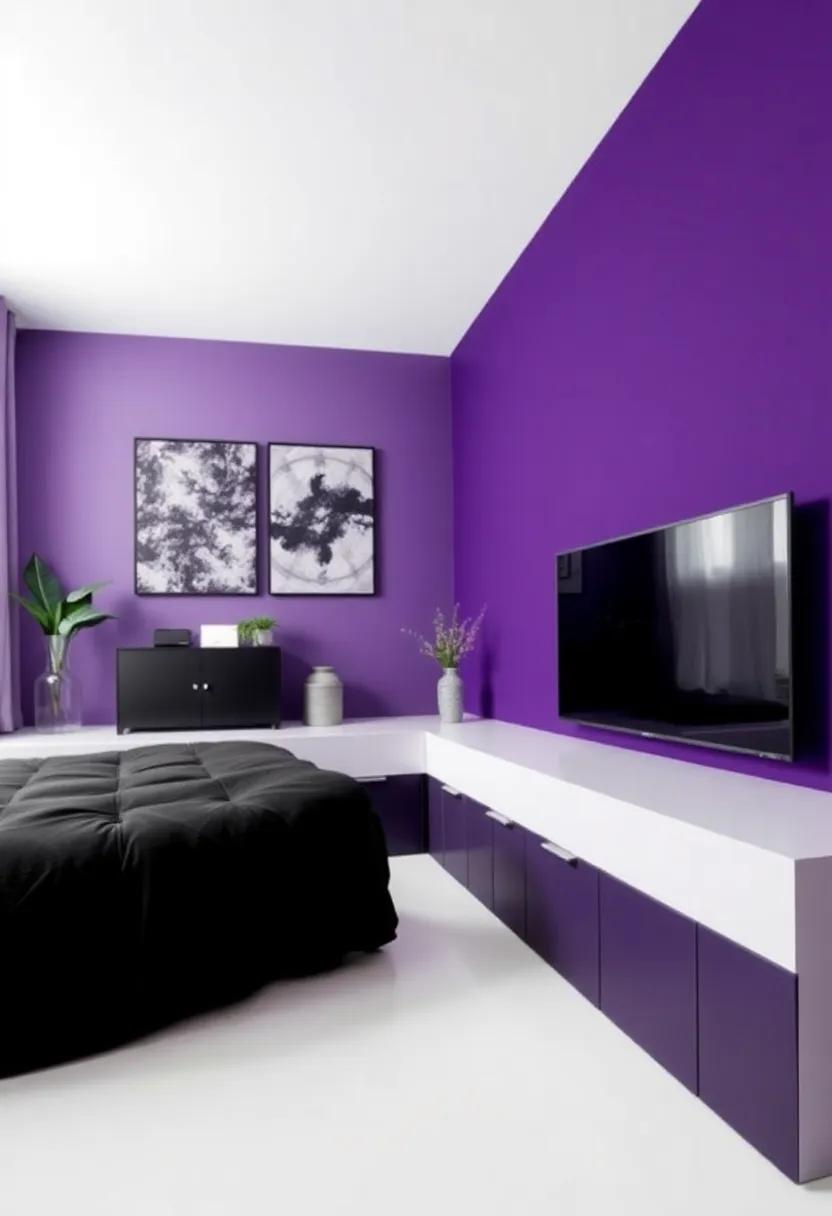 Creating a‍ Dynamic Color Palette: Balancing Purple and ‌Black for Energy