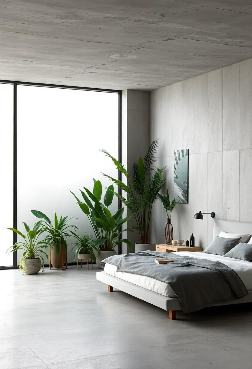 Nature Meets⁤ Modernity: Incorporating Greenery in‍ Concrete⁢ Spaces