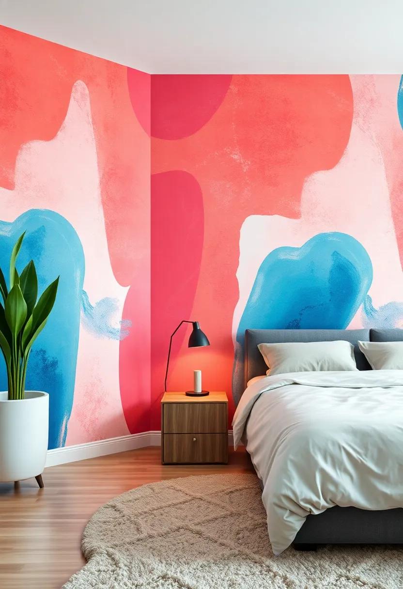 Designing a Dreamscape: How Abstract Wallpaper Can Inspire a Unique Bedroom Theme