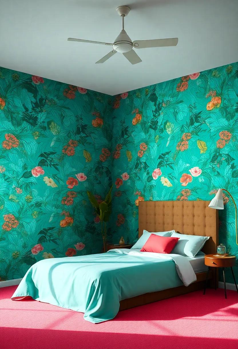 curating a⁤ Vibrant⁤ Color Palette Inspired by Iconic Retro Wallpaper Trends