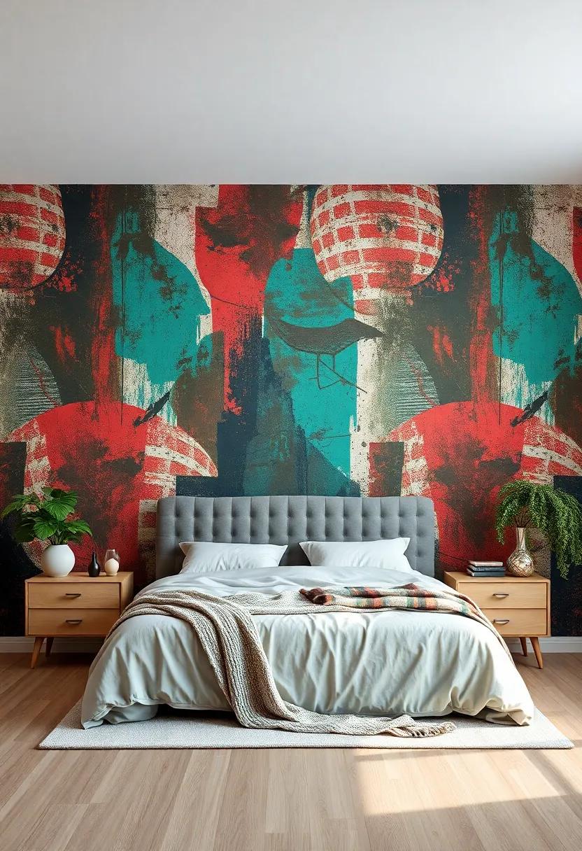 unleashing Creativity: Using Wallpaper as ⁤a Canvas for a Bedroom Makeover