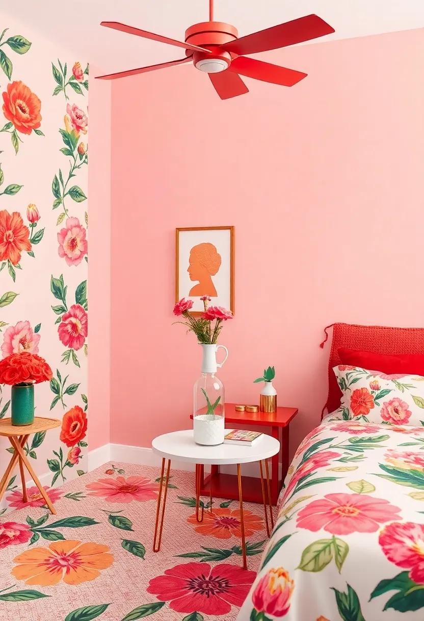 play With Color: ‍Choose bold, vibrant​ colors​ that were popular​ in retro fashion, integrating them into your floral choices for maximal ⁤impact