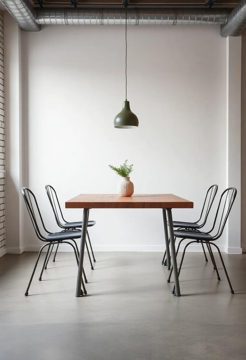 Mix vintage metal chairs with a reclaimed wood table‍ for⁢ a charming‍ centerpiece that⁤ embodies the⁣ spirit of retro dining