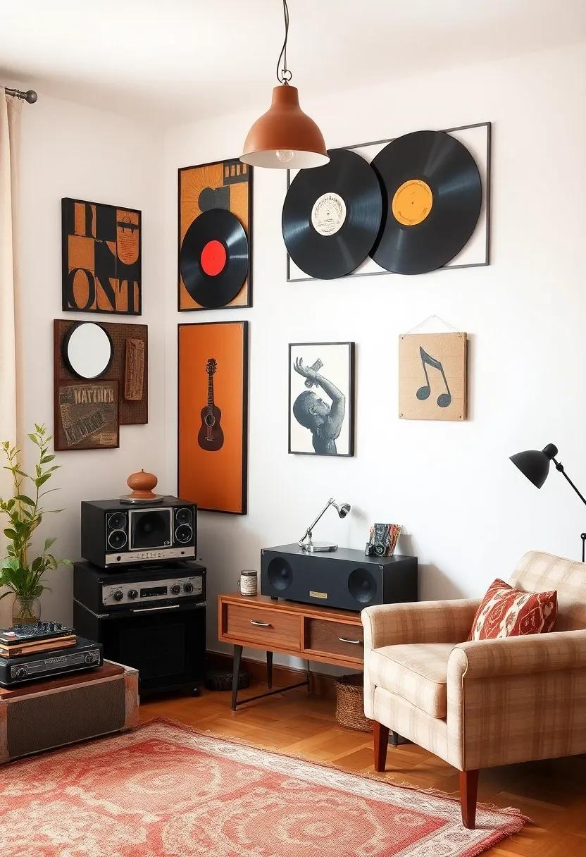 Soundtrack ⁣of⁤ Nostalgia: ‍Integrating Music Into Your Home Décor