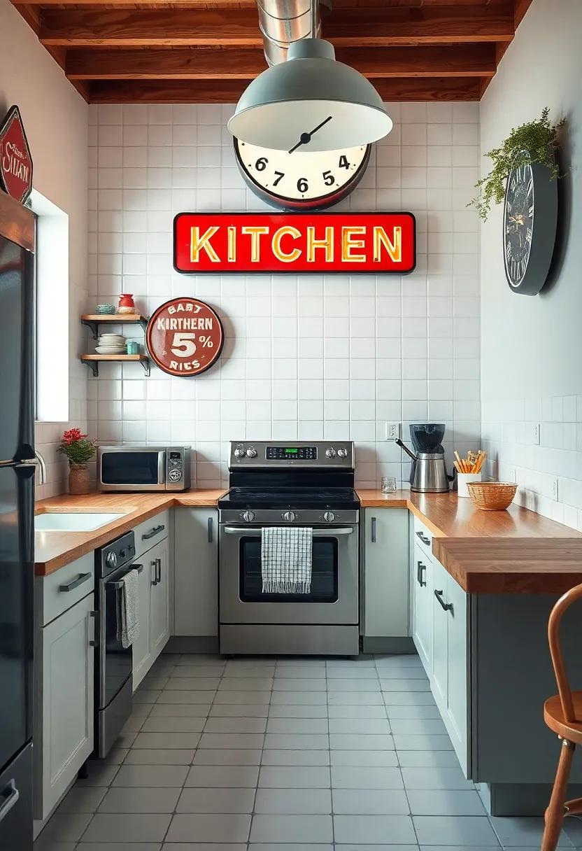 Functional Art: Using ​Vintage Signs as ⁤Practical Kitchen Solutions