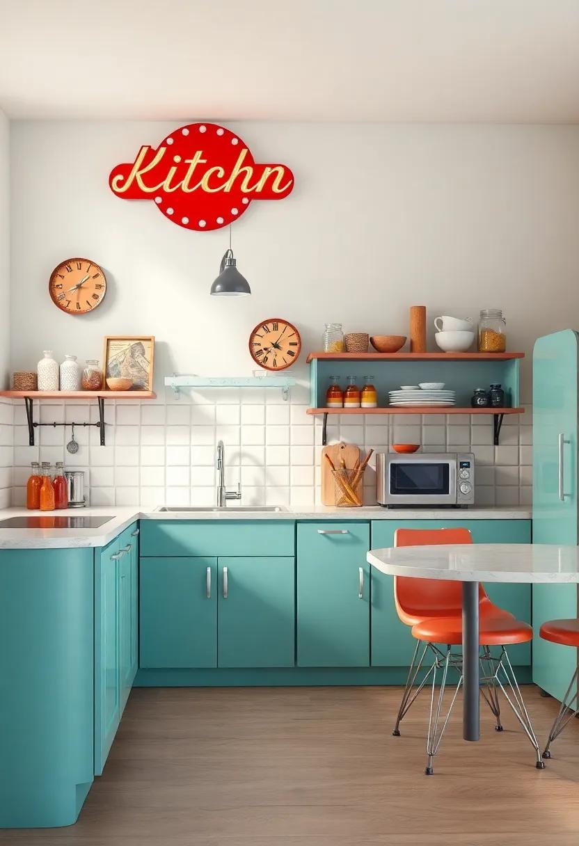 Nostalgic Colors: Choosing the ​Perfect palette for a Retro Kitchen