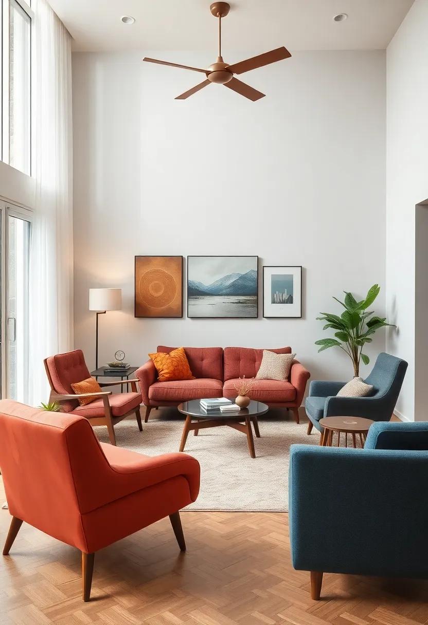 Incorporating Iconic Mid-Century⁤ Furniture Pieces for a ⁢Timeless ⁤Appeal