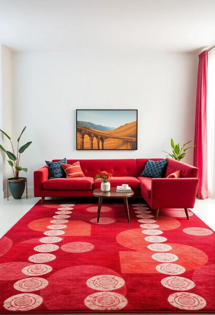 Artistic coffee Table: Choose a coffee table with a unique design, like a sculptural piece or one with a retro vibe, to anchor your seating area and add character to the room