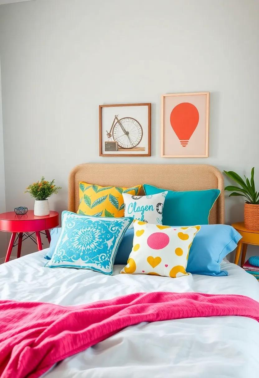 Explore Eclectic Throw Pillows that Infuse a Fun, Retro Flair