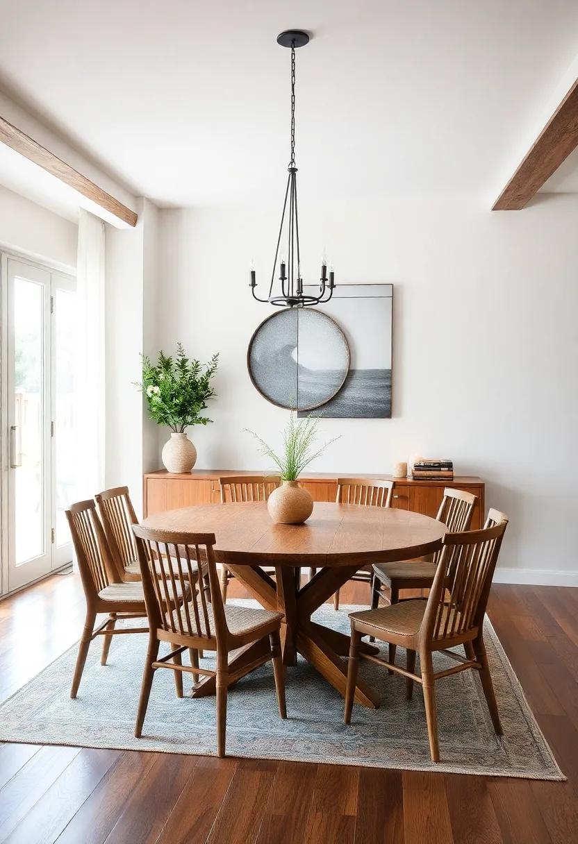 Embrace⁣ Earthy Elements with ‍Natural Wood Accents‍ in ⁤Your⁣ Dining ⁣Room