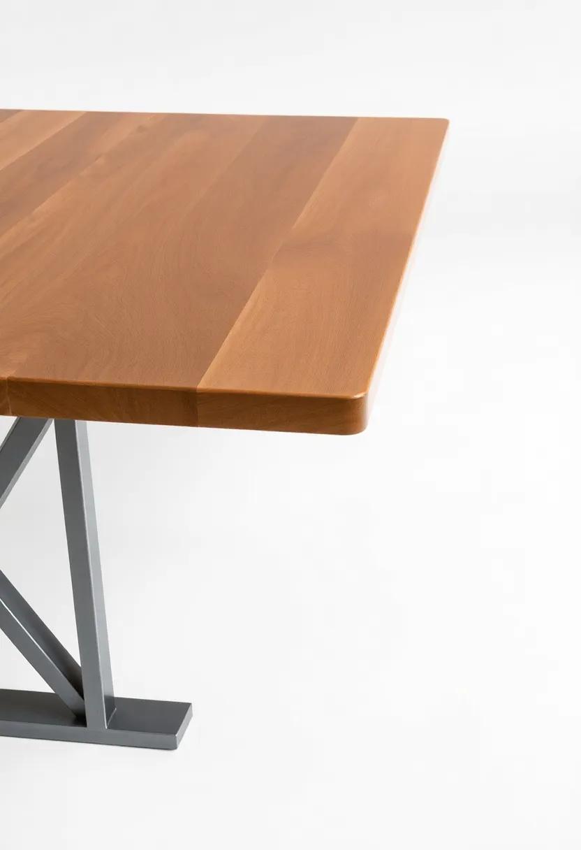 Mixed Media Marvel:‍ Combine ⁣wood with metal accents for an industrial twist ⁣on the rustic‌ dining table, perfect for a modern country setting