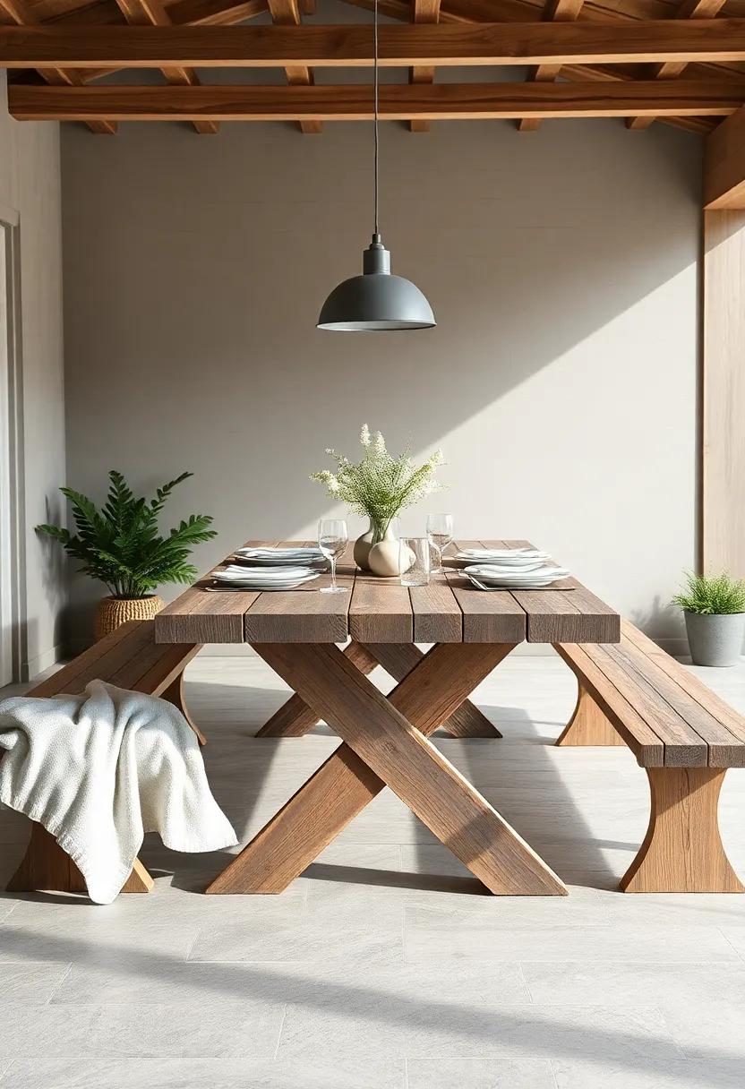 Picnic-Style Perfection: ‍Set the scene with ​a picnic​ table that invites casual gatherings and al fresco dining, evoking‍ a sense‌ of relaxed outdoor charm
