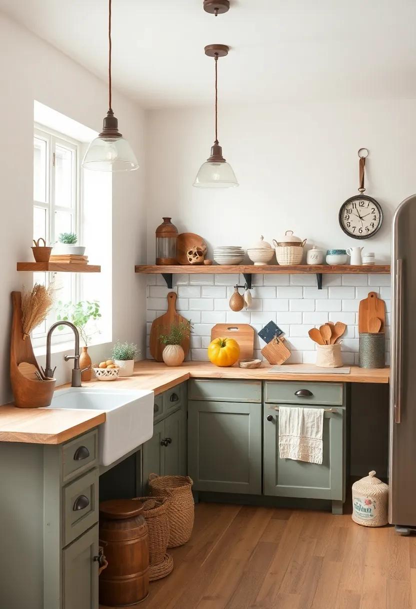 Repurposing ‍vintage Finds for Functional Kitchen Decor