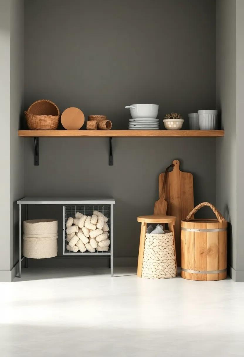 Craft Your Dream Pantry with Rustic Storage Solutions and Organization