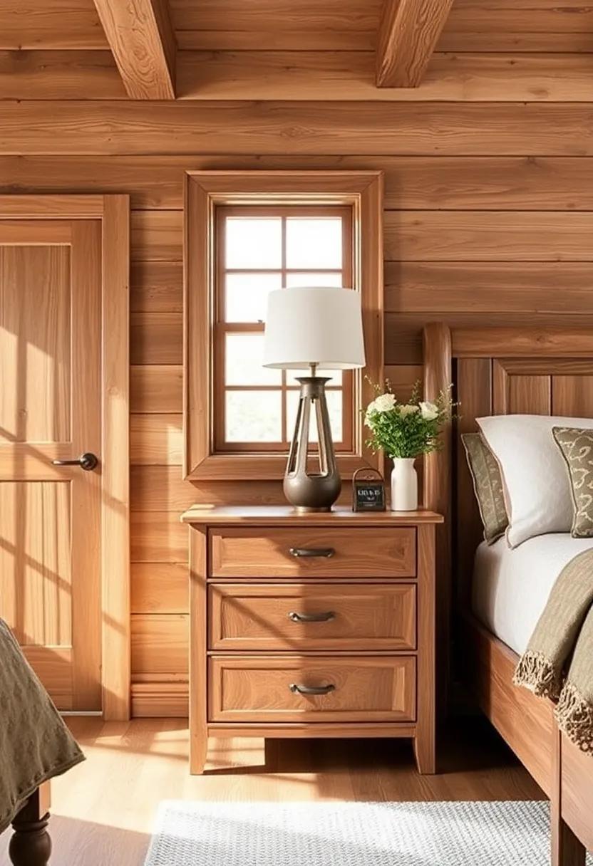 Rustic Wood Finishes:⁤ Embrace nature‌ with rich, ‌textured ⁤wood finishes that exude‌ warmth⁢ and charm,​ perfectly complementing a cozy, ⁤rustic bedroom ⁣aesthetic