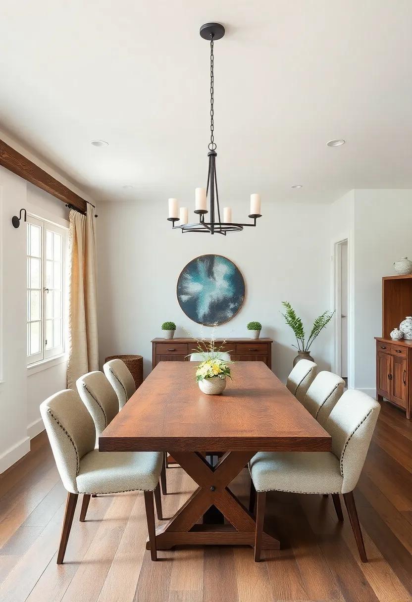 Building⁣ a Welcoming ⁤Focal point with statement ‌dining tables