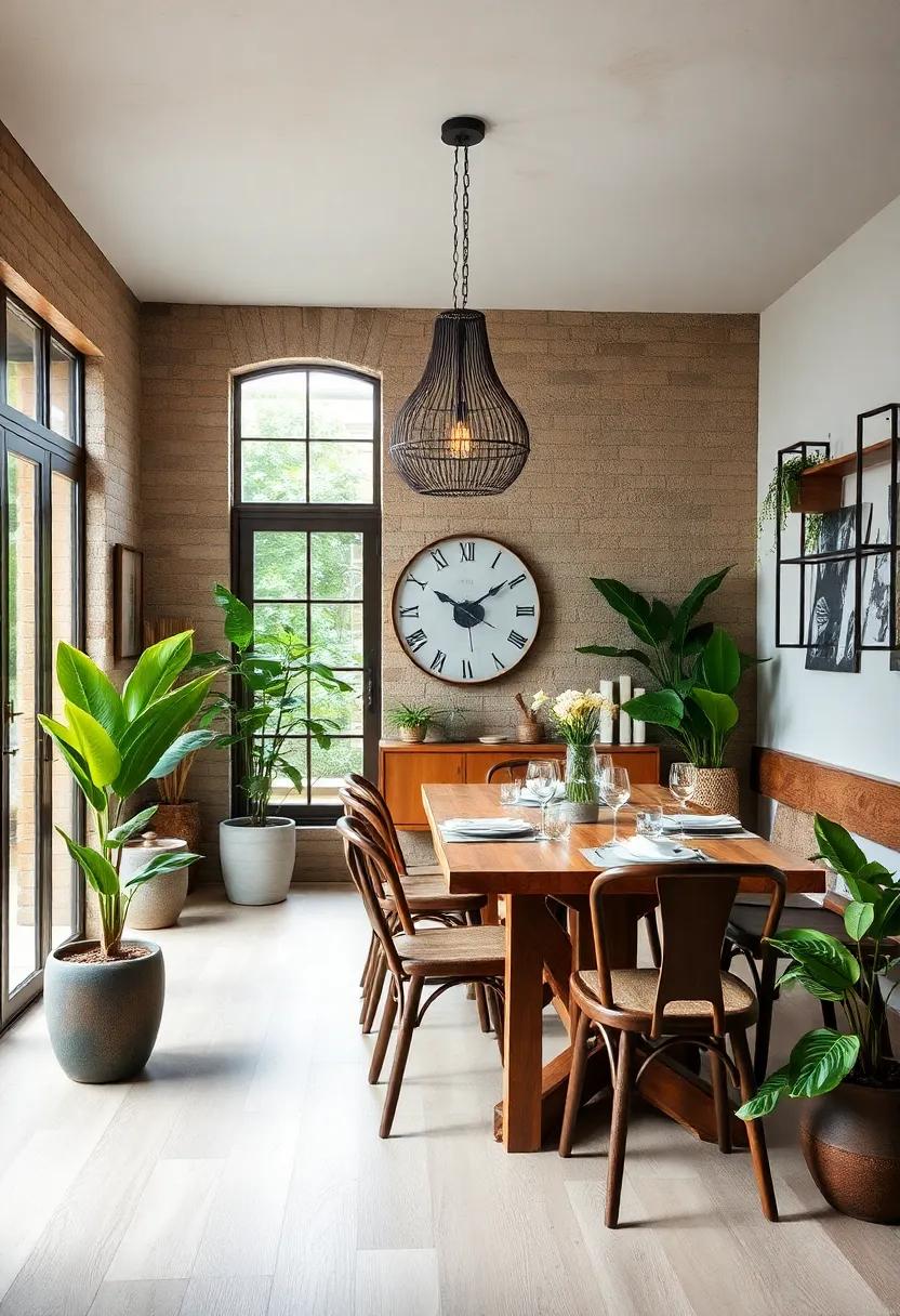 Incorporating Live Plants for a fresh and⁤ lively Dining Ambiance