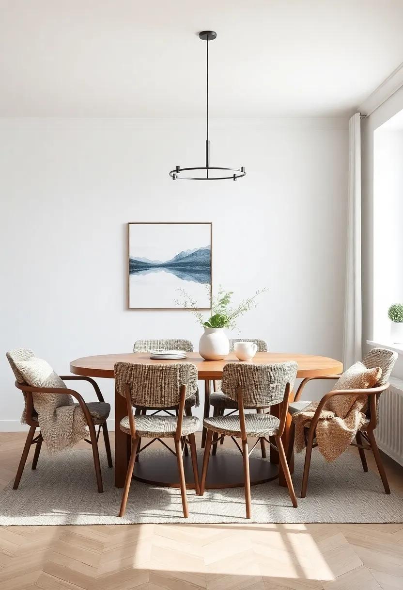 Crafting an Inviting Ambiance with Layered textiles in dining Spaces