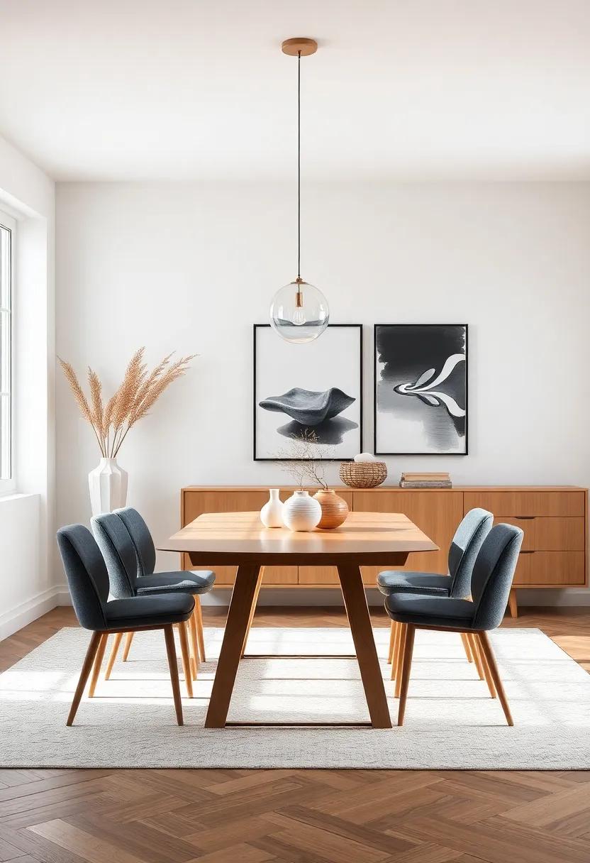 Embracing Soft Minimalism in Scandinavian Dining Room Designs