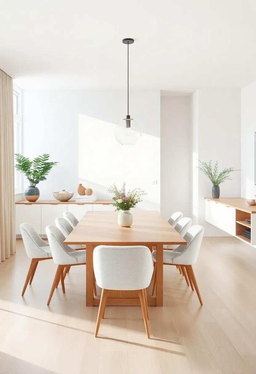 The Importance of open Space in Scandinavian Dining Room Layouts