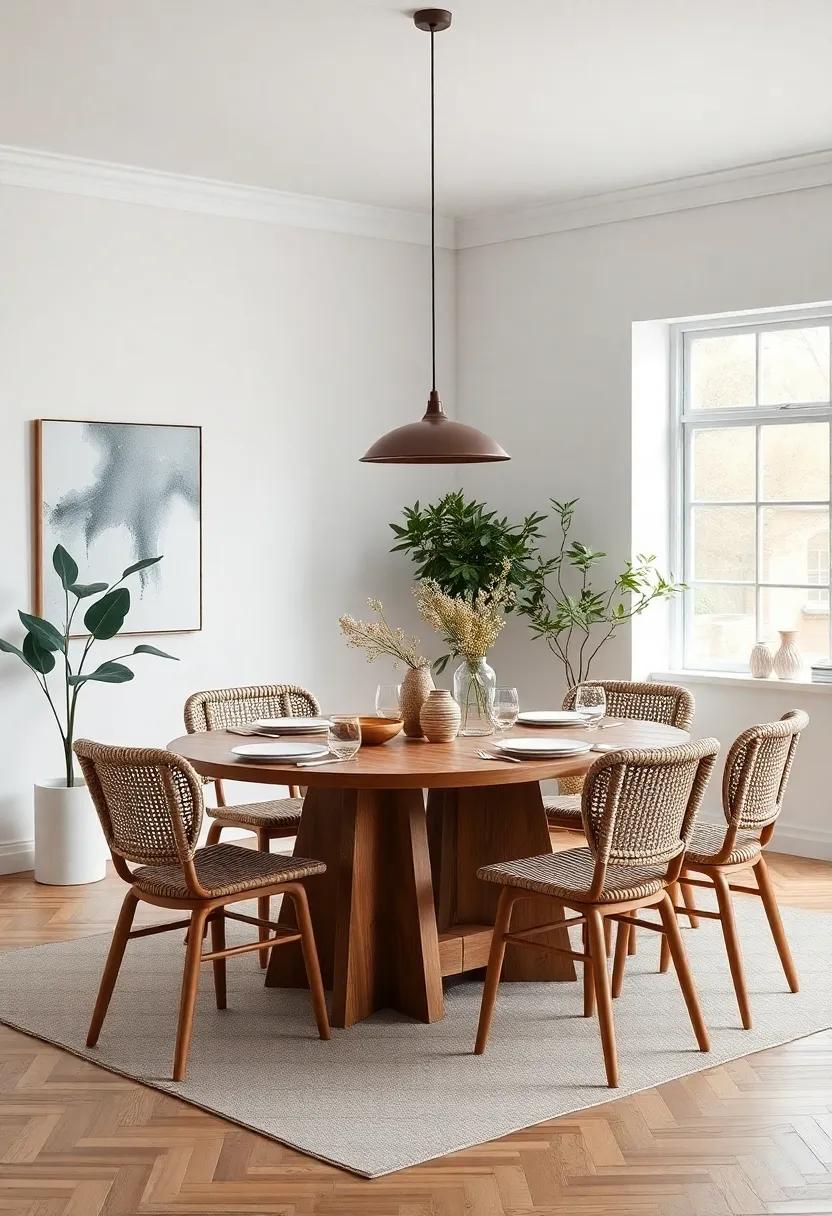 The Role of Textures in Creating a Cozy Scandinavian Dining Atmosphere