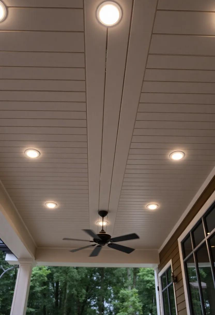 Create ⁢a statement with a tongue-and-groove ceiling, complemented by halo recessed lights that ⁢radiate a soft, inviting glow
