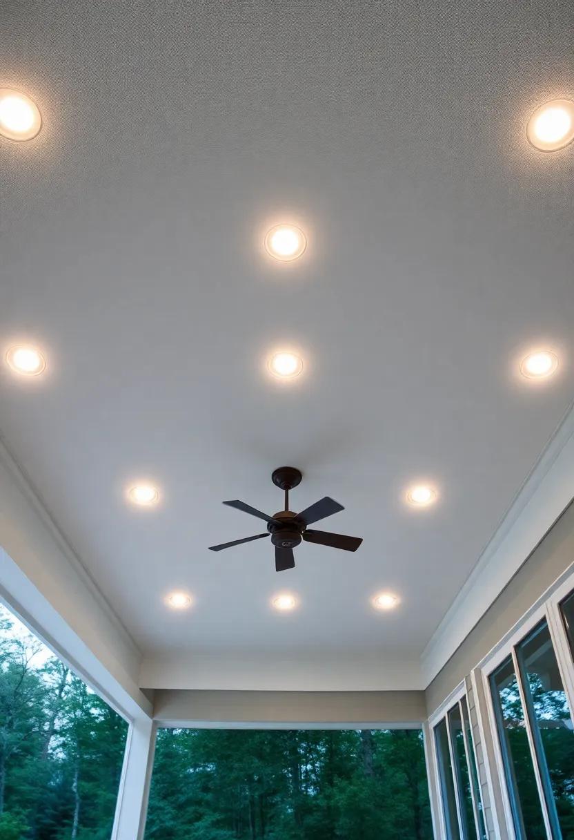 Opt for ‌a farmhouse aesthetic with shiplap ceilings and vintage-style recessed lights⁤ that ⁢deliver both​ character ‍and⁢ illumination
