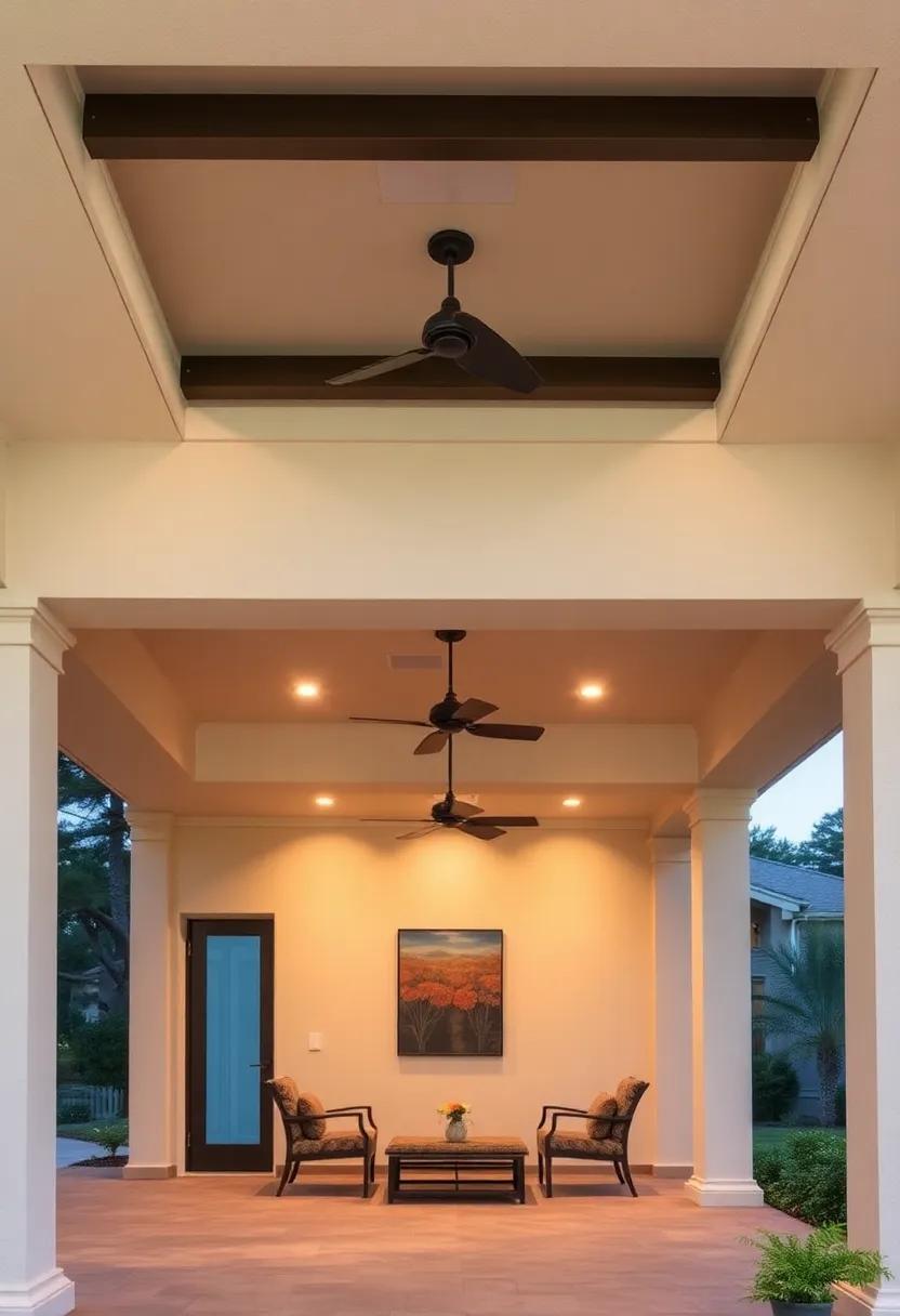 Achieve ⁢a Mediterranean flair with stucco-style ceilings that integrate soft​ recessed lighting, creating a warm and⁣ welcoming ambiance