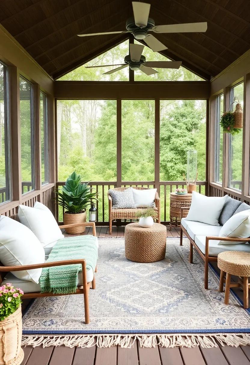 Layering‍ Textures: Combining Outdoor Rugs with Cushions and Throws