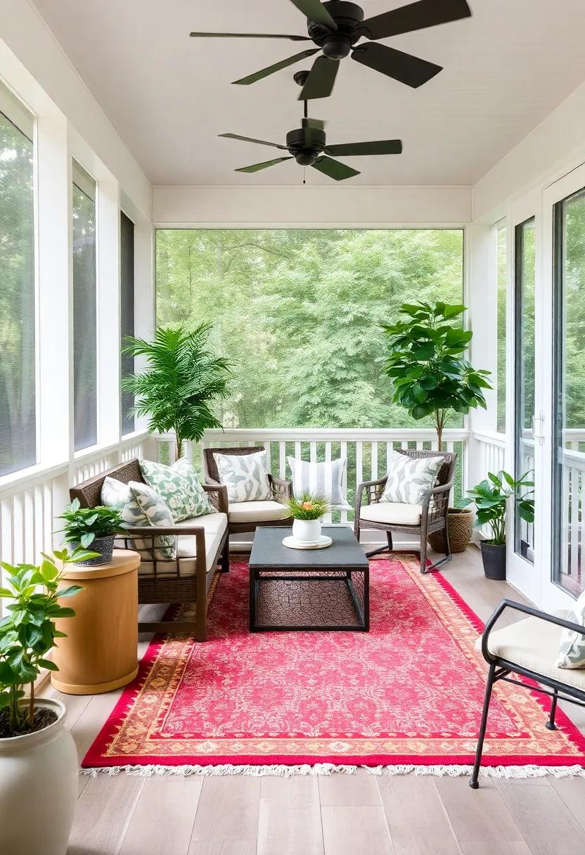 Defining Spaces: Using ⁢Outdoor‍ Rugs to​ Create‍ Zones⁣ in‍ Your Porch