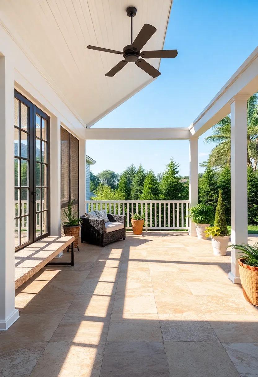 Ceramic Tiles - While typically used indoors,⁢ certain ceramic tiles can withstand outdoor elements, ‌providing vibrant colors and patterns for​ a lively screen porch