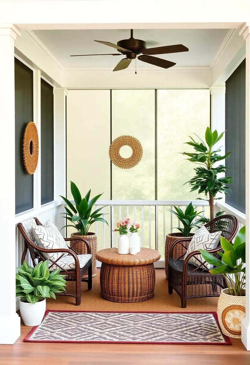 Artistic ⁤Accents: Incorporating Unique ⁢Decor to Elevate Your porch Style
