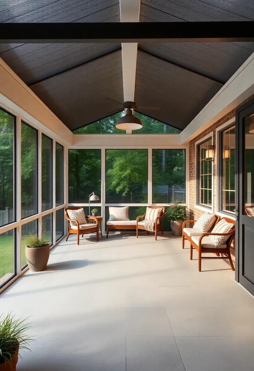 Seamless Borders:⁤ Integrating Your Screened Porch⁣ with the⁢ Surrounding‍ Garden