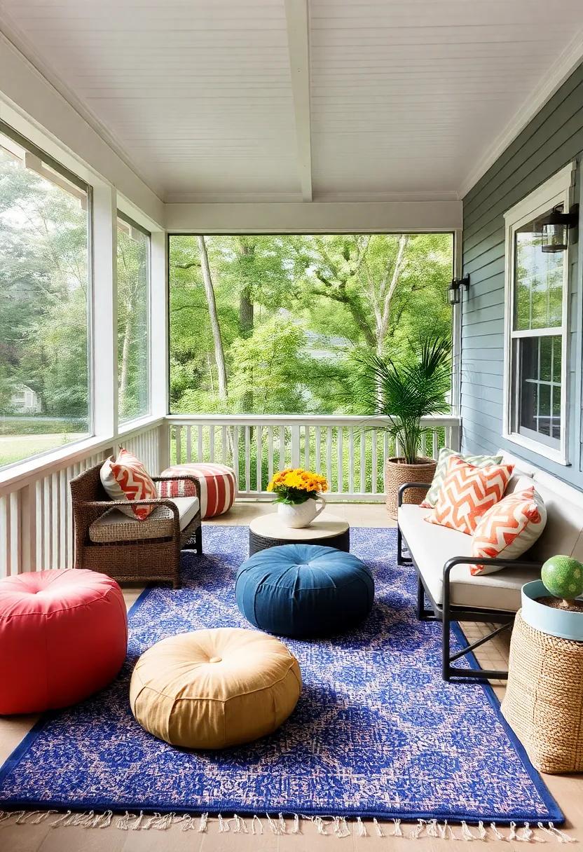 Outdoor Rugs: Grounding Your Space with Colorful ⁤and ‌Textured ‌Options